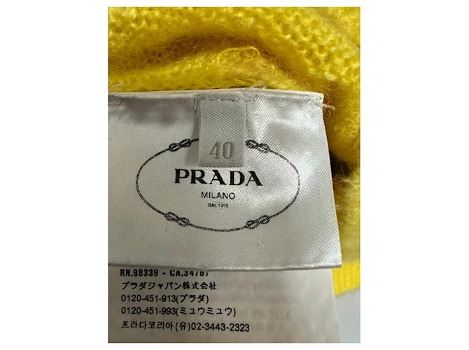 Suéter de malha Prada Flame Multicor - vista 5