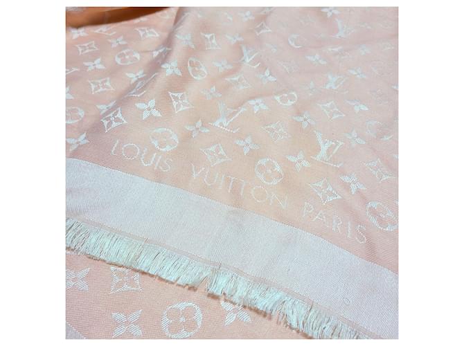 Louis Vuitton Shine Monogram Schal Rosa Pink - Ansicht 2