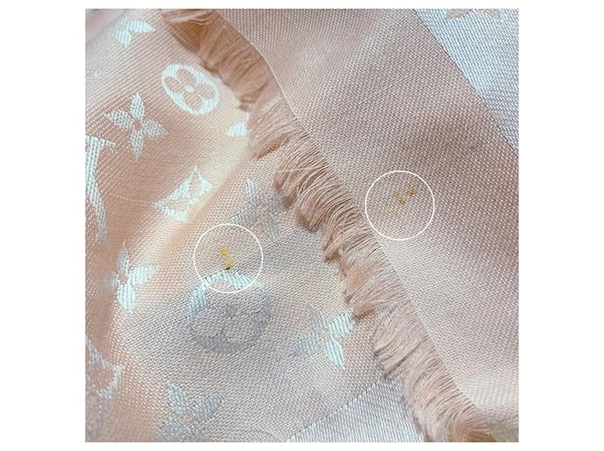 Louis Vuitton Shine Monogram Schal Rosa Pink - Ansicht 3