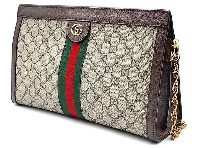 Gucci Borsa a tracolla Ophidia GG Supreme con catena Multicolore - vista 2