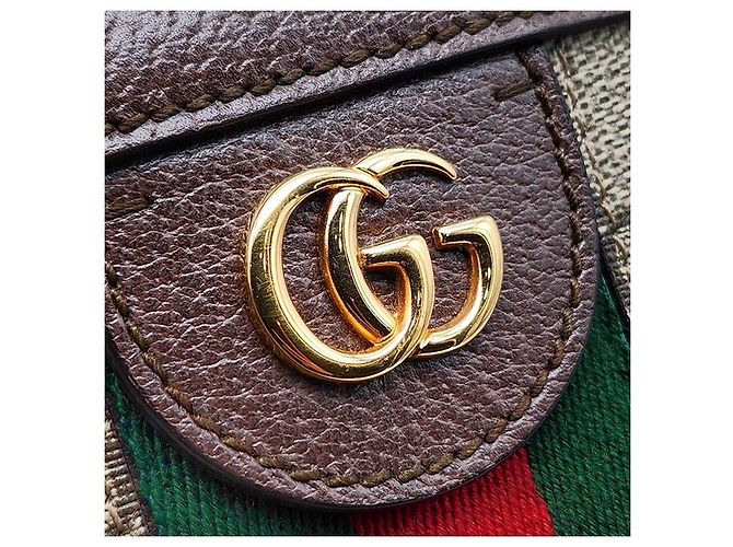 Gucci Borsa a tracolla Ophidia GG Supreme con catena Multicolore - vista 8