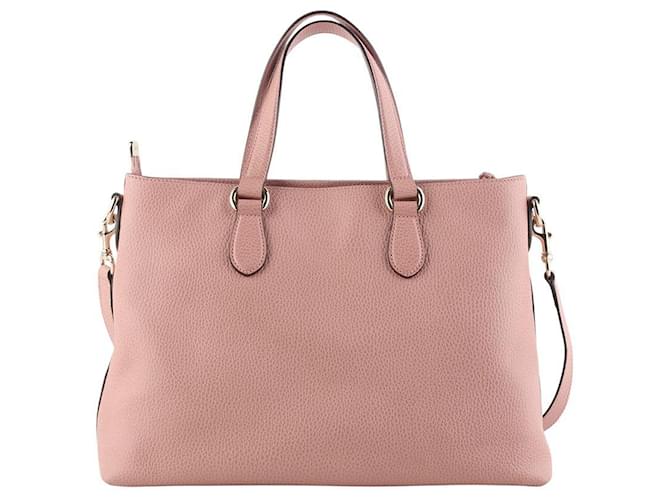 Bamboo Gucci Borsa a tracolla con nappa in bambù Rosso - vista 3