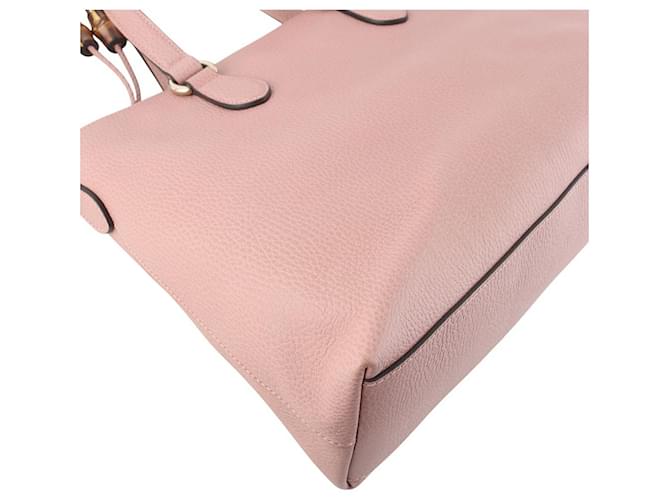 Bamboo Gucci Borsa a tracolla con nappa in bambù Rosso - vista 5