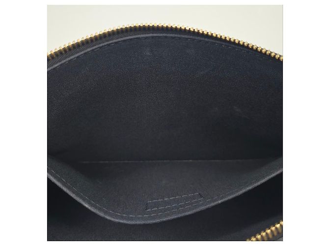 Louis Vuitton Clutch Daily Pouch in pelle Monogram Empreinte Nero - vista 8
