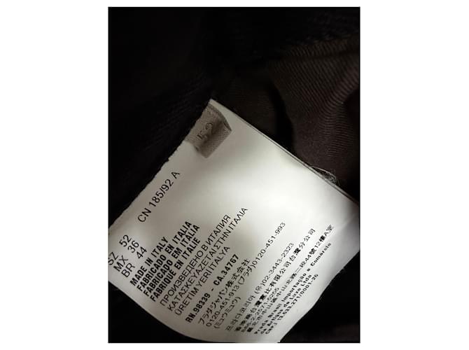 Prada Pantaloni Overture Dye Marrone - vista 8