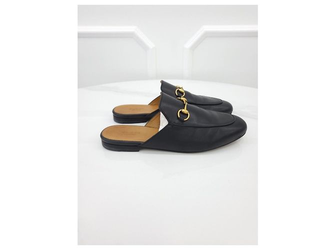 Gucci Mocassini in pelle con morsetto Nero - vista 5