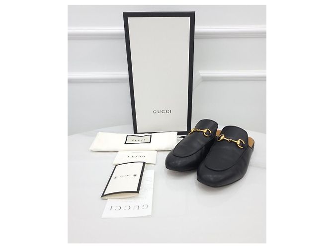 Gucci Mocassini in pelle con morsetto Nero - vista 6