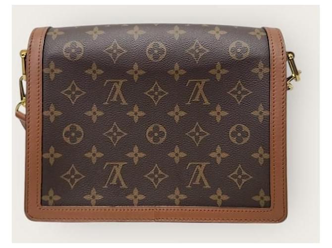 Louis Vuitton Borsa a Spalla Monogram Reverse Dolphin Marrone - vista 6