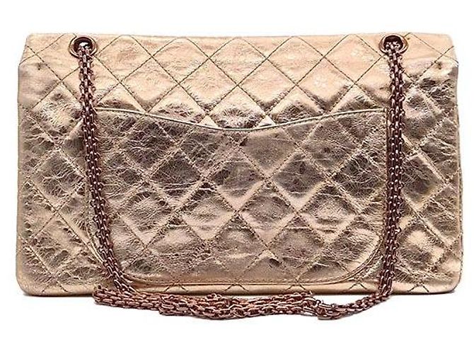 Chanel Vintage Tasche Orange - Ansicht 3