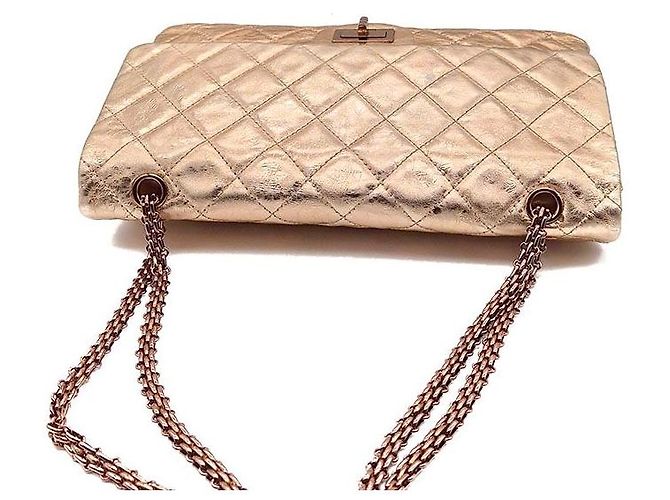 Chanel Vintage Tasche Orange - Ansicht 6