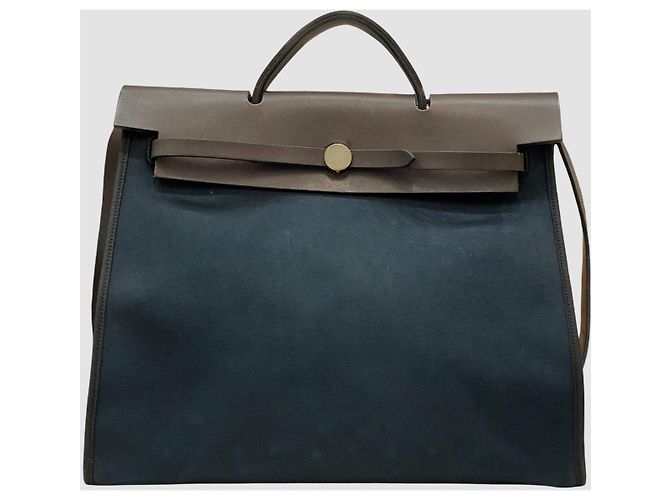 Hermès Erbak Navy Blu - vista 2