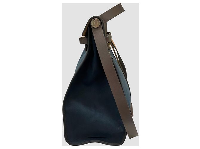 Hermès Erbak Navy Blu - vista 4