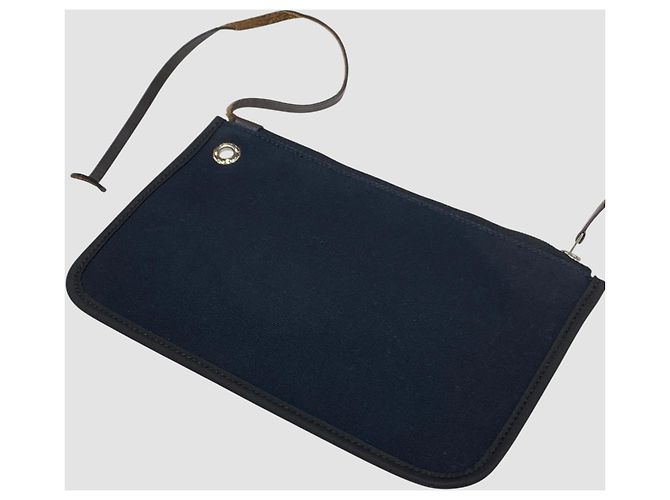 Hermès Erbak Navy Blu - vista 7