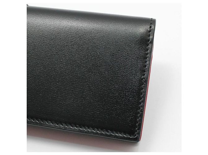 Salvatore Ferragamo Cartera compacta Gancini bañada en oro negro - Sin usar Roja - view 5