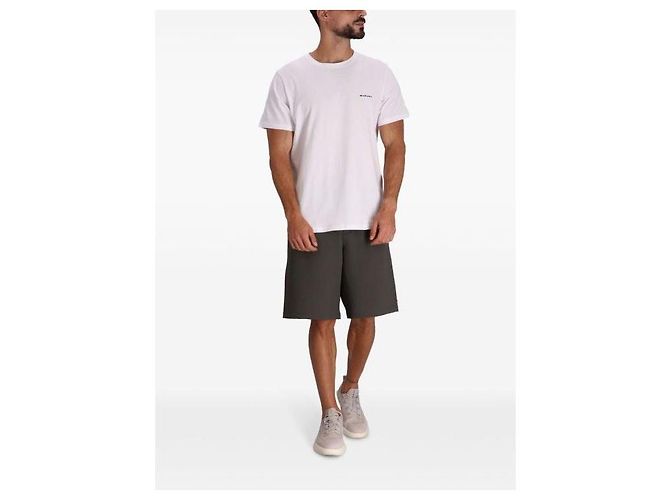 Isabel Marant Einfaches Baumwoll-T-Shirt Weiß - Ansicht 9