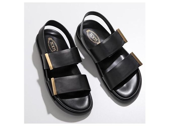Tod's Sandalias de tiras de cuero - Ansicht 3