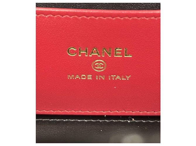 Chanel Mini Vanity Schultertasche schwarz - Ansicht 6