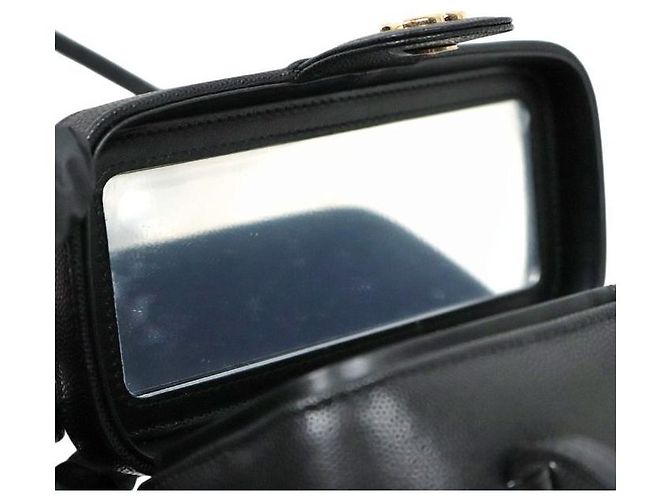 Chanel Mini Vanity Schultertasche schwarz - Ansicht 7