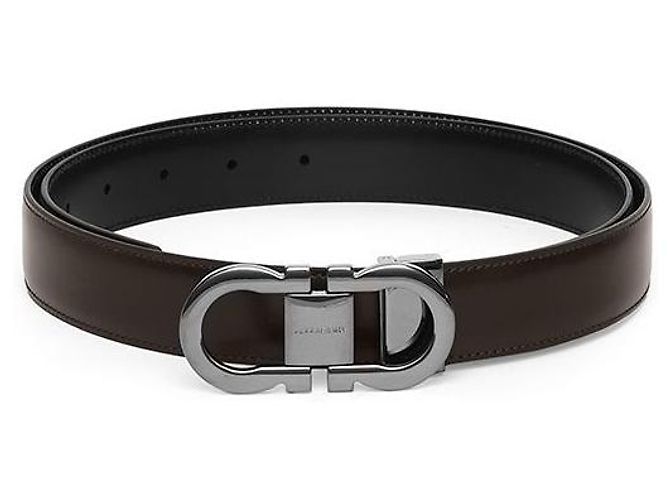 Salvatore Ferragamo Cintura da uomo Nero - vista 2