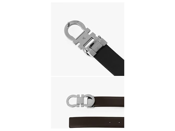Salvatore Ferragamo Cintura da uomo Nero - vista 8