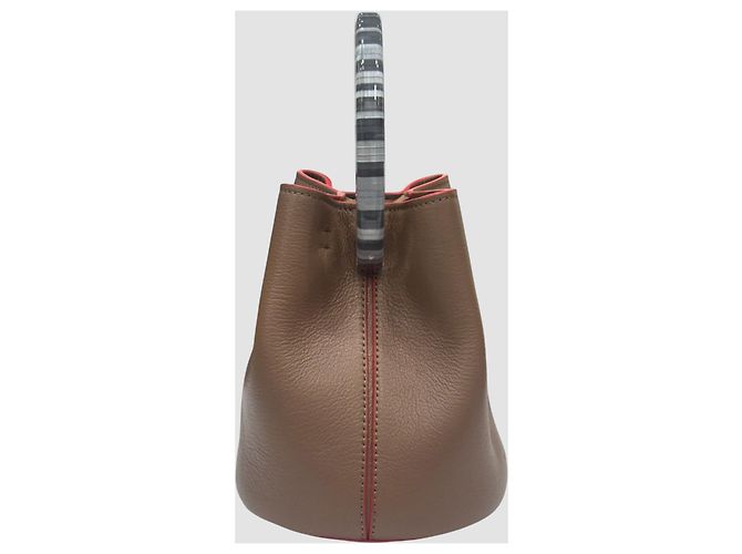 Marni Pannier Eimer Tasche Braun Tragetasche - Ansicht 4