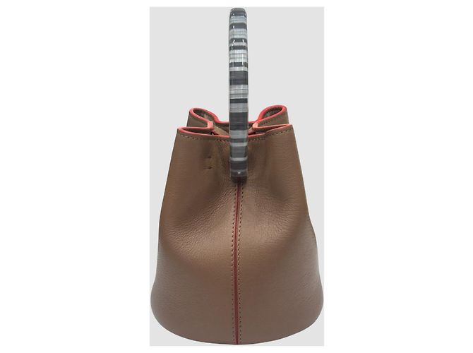 Marni Pannier Eimer Tasche Braun Tragetasche - Ansicht 5