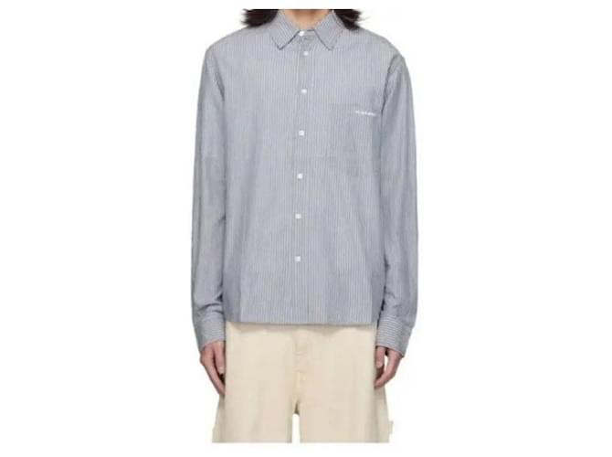 Isabel Marant Camicia a maniche lunghe a righe Blu - vista 5