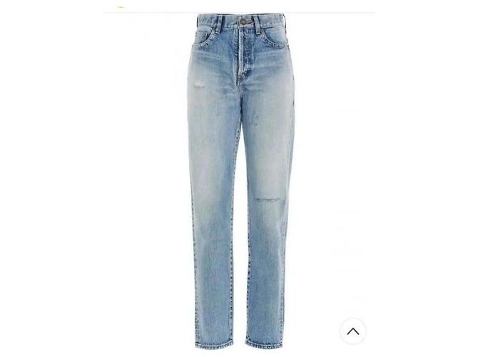 Saint Laurent Jeans Slim Fit Santa Monica Blue - vista 4