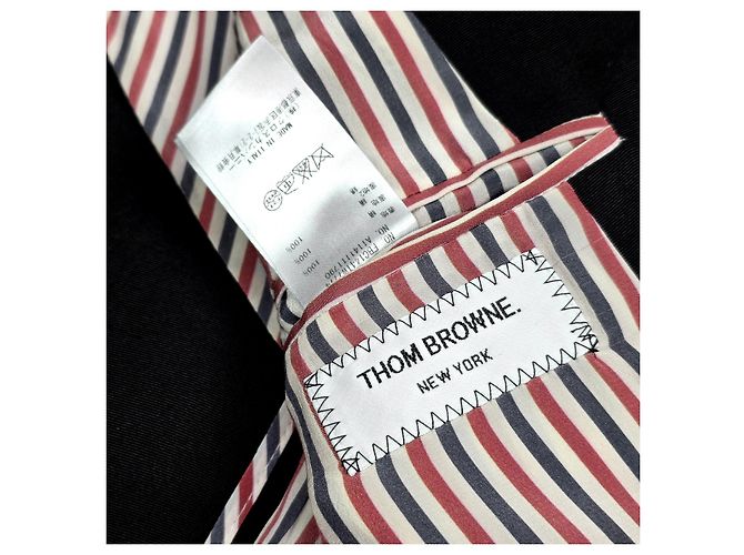 Thom Browne Women's Three-Button Silk Blazer Jacket Black - view 7
