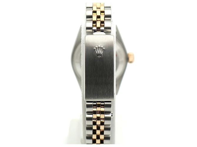 Rolex Datejust Damenuhr mit Diamanten nach Einstellung Golden - Ansicht 7
