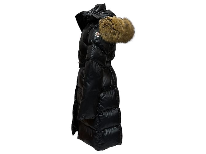 Moncler Chaqueta larga de plumón Lattaron Negro - vista 3