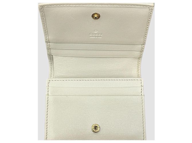 Horsebit 1955 Gucci Horsebit Kleiner Geldbeutel Beige Braun - Ansicht 5