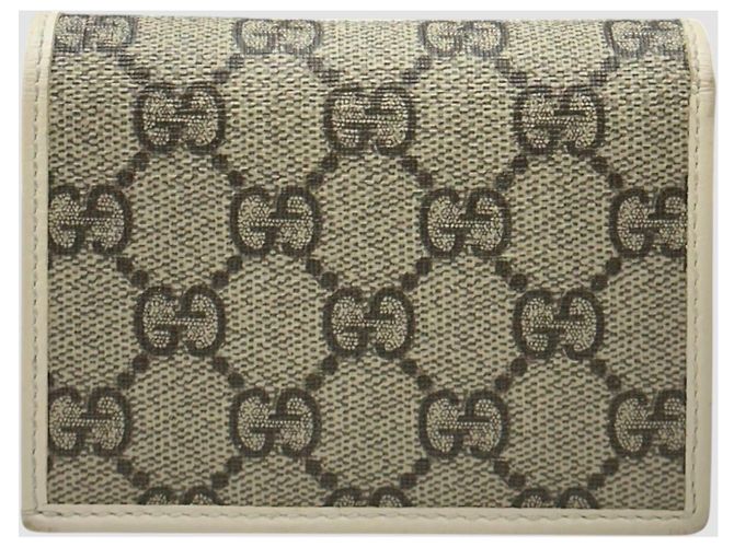 Horsebit 1955 Gucci Horsebit Kleiner Geldbeutel Beige Braun - Ansicht 7