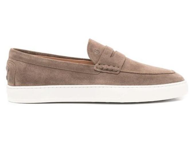 Tod's Mocassino in scamosciato - vista 3