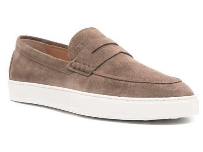 Tod's Mocassino in scamosciato - vista 4