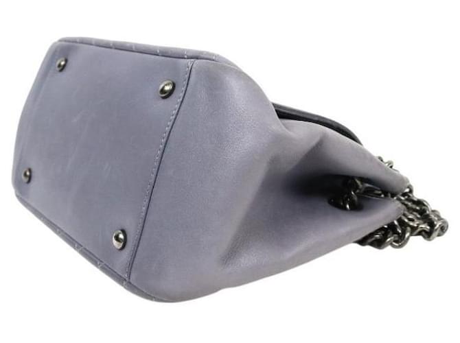 Chanel Borsa a tracolla Boy Flap Viola Porpora - vista 6