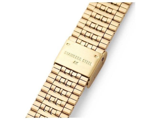 Maison Martin Margiela Bracciale Orologio Digitale D'oro - vista 7