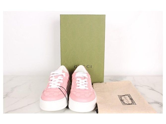 Gucci Bestickte Sneaker Rosa Pink - Ansicht 2