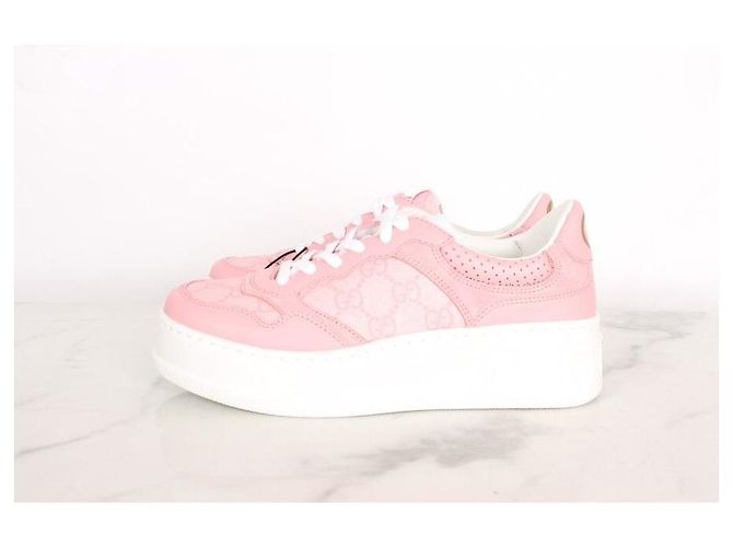 Gucci Bestickte Sneaker Rosa Pink - Ansicht 3