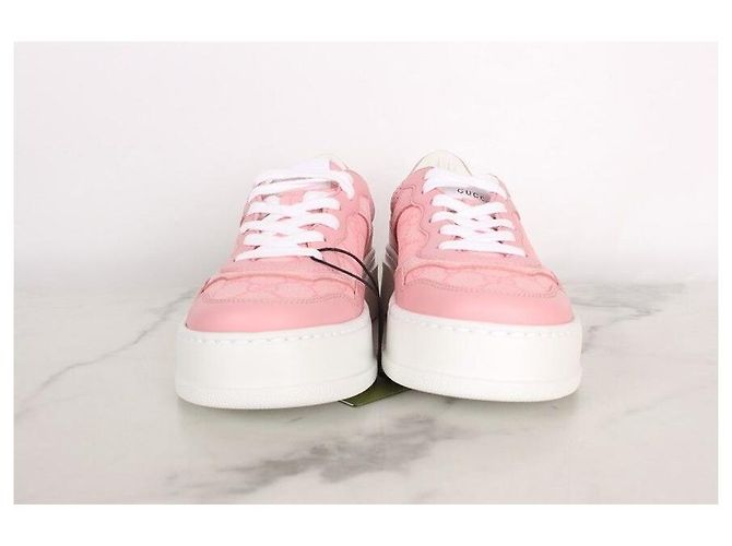 Gucci Bestickte Sneaker Rosa Pink - Ansicht 5