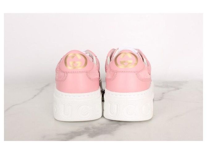 Gucci Bestickte Sneaker Rosa Pink - Ansicht 6