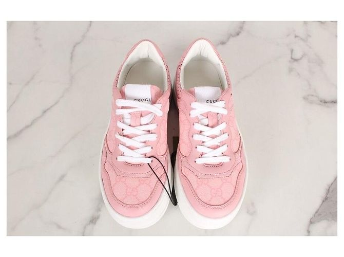 Gucci Bestickte Sneaker Rosa Pink - Ansicht 7