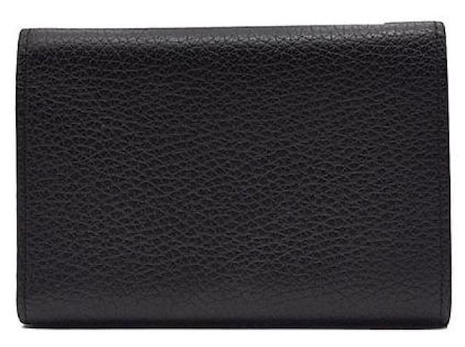 Louis Vuitton Cartera Compacta Capucines Negro - vista 3
