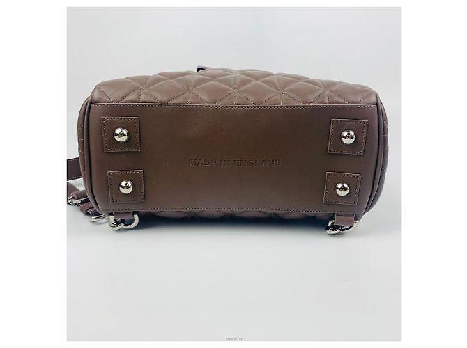 Mulberry Tote e zaino Napa Kara Delavine Marrone - vista 4