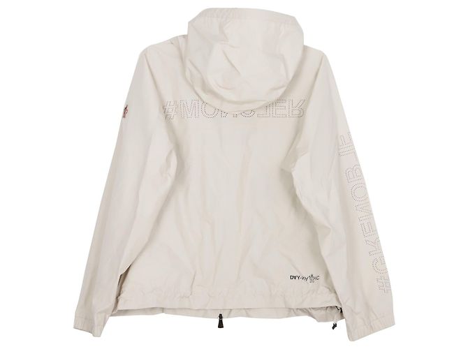 Moncler Grenoble Paness Kapuzenjacke White, generalüberholt, Größe Weiß - Ansicht 4