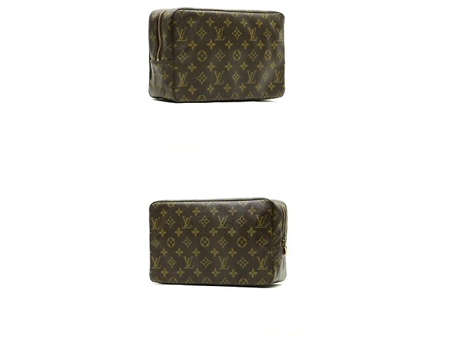 Louis Vuitton Beauty Case Seconda Borsa Clutch Unisex Nero - vista 8
