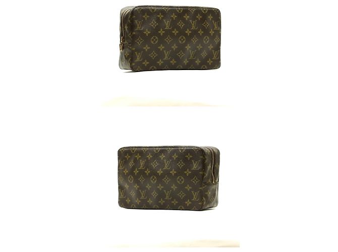 Louis Vuitton Beauty Case Seconda Borsa Clutch Unisex Nero - vista 9