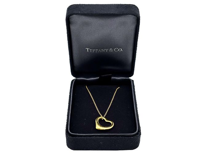 Tiffany & Co Collana Open Heart in oro Elsa Peretti di Tiffany Co D'oro - vista 4