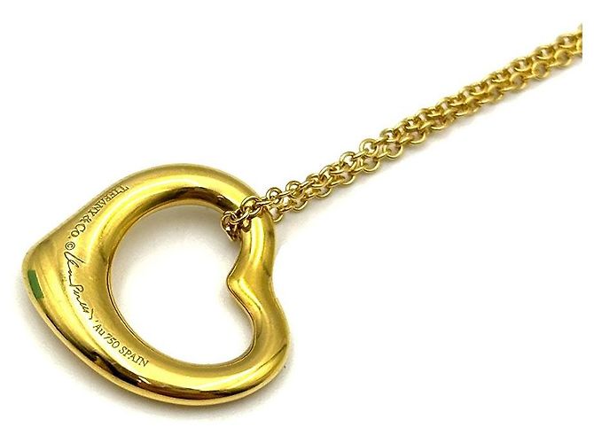 Tiffany & Co Collana Open Heart in oro Elsa Peretti di Tiffany Co D'oro - vista 6