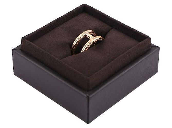 Ring Hermès Anillo Danae, Small Model Amarillo - vista 6